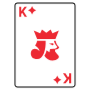 King Of Diamonds Playing Card icon