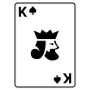King Of Spades Playing Card icon