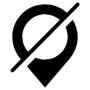 Location Connection Error Black free icon for commercial use