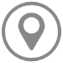 Location Pointer Gray Circle Round Outline free icon for commercial use