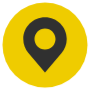 Location Round Yellow free icon for commercial use