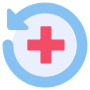 Medical History Back Arrow free icon for commercial use