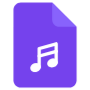 Music File Format Extension free icon for commercial use