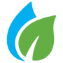 Nature Leaf Blue Water Drop icon