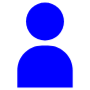 Naval Blue User free icon for commercial use