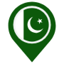 Pakistan Location Flag Pin free icon for commercial use