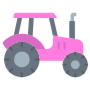 Pink Tractor icon