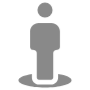 Placeholder Person Location Gray free icon for commercial use
