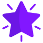 Purple Shining Star icon