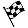 Racing Finish Flag free icon for commercial use