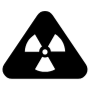 Radioactive Ionizing Hazard Black free icon for commercial use