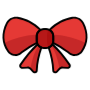 Red Ribbon Bow free icon for commercial use