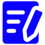 Registration Form Naval Blue free icon for commercial use
