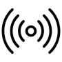 Sensor Black Outline icon