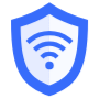 Shield Wireless Vpn Blue free icon for commercial use