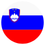 Slovenia Flag Circle Round icon