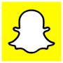 Snapchat Square Yellow Logo free icon for commercial use