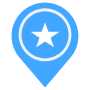 Somalia Location Flag Pin free icon for commercial use