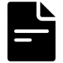 Summary Document Black free icon for commercial use