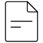 Summary Document Black Outline free icon for commercial use
