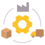 Supply Chain Management Production free icon for commercial use