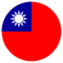 Taiwan Flag Circular icon