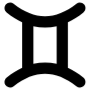 Taurus Sign Black free icon for commercial use
