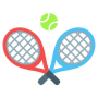 Tennis Rackets Ball Sports free icon for commercial use