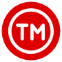 Trademark Red Circle Round free icon for commercial use
