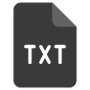 Txt File Format Extension icon
