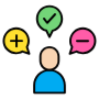 User Experience Feedback Marketing free icon for commercial use