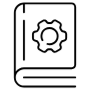User Guide Manual Book Black Outline free icon for commercial use