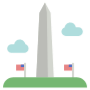 Washington Monument Landmark free icon for commercial use