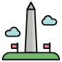 Washington Monument Usa Landmark free icon for commercial use