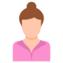 Woman Female Brown Hair free icon for commercial use