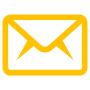 Yellow Email Message Outline free icon for commercial use
