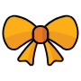 Yellow Ribbon Bow free icon for commercial use