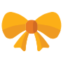 Yellow Ribbon Gift Bow free icon for commercial use