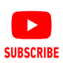 Youtube Subscribe Channel Video Watermark White Background free icon for commercial use