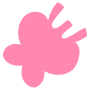 Abstract Shape Butterfly icon