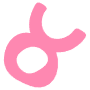 Abstract Shape Pink icon