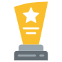Award Trophy Star free icon for commercial use
