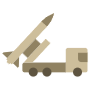 Ballistic Missile Launcher Truck free icon for commercial use