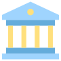 Bank Blue free icon for commercial use