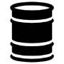 Black Brent Oil Barrel free icon for commercial use