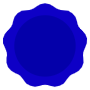 Blue Circle Seal Stamp free icon for commercial use