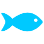 Blue Fish Basic free icon for commercial use