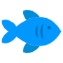 Blue Fish free icon for commercial use