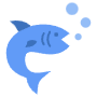 Blue Fish free icon for commercial use