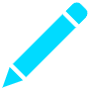 Blue Pencil free icon for commercial use